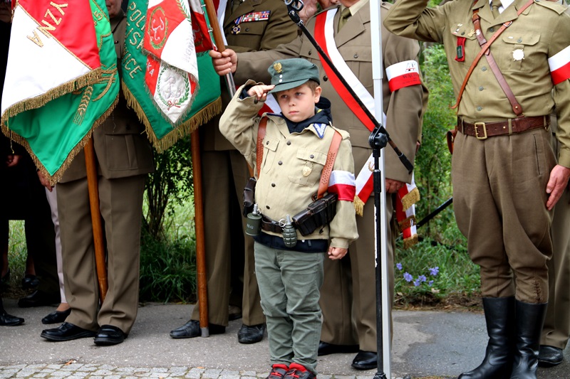 Uczestnicy rocznicowych uroczystości