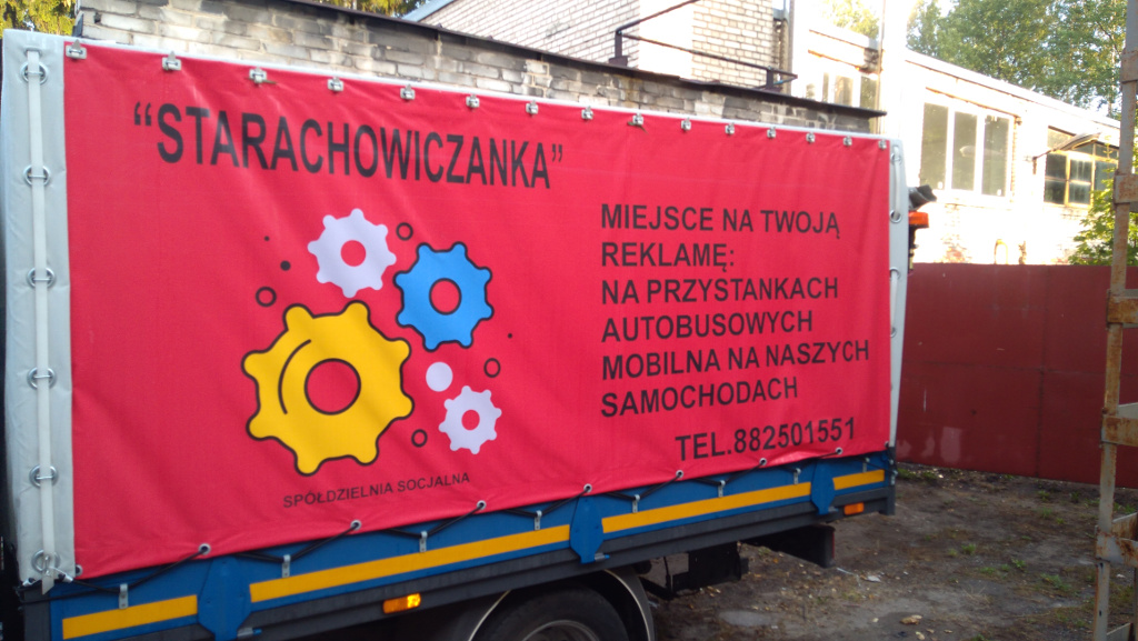 Baner informujący o możliwości reklamy swojej działalnmości